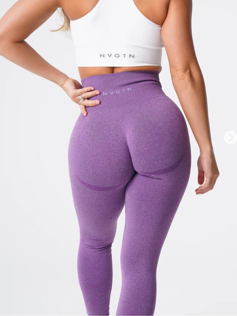 NVGTN Violet Sculpting Seamless High-Waist Contour Leggings